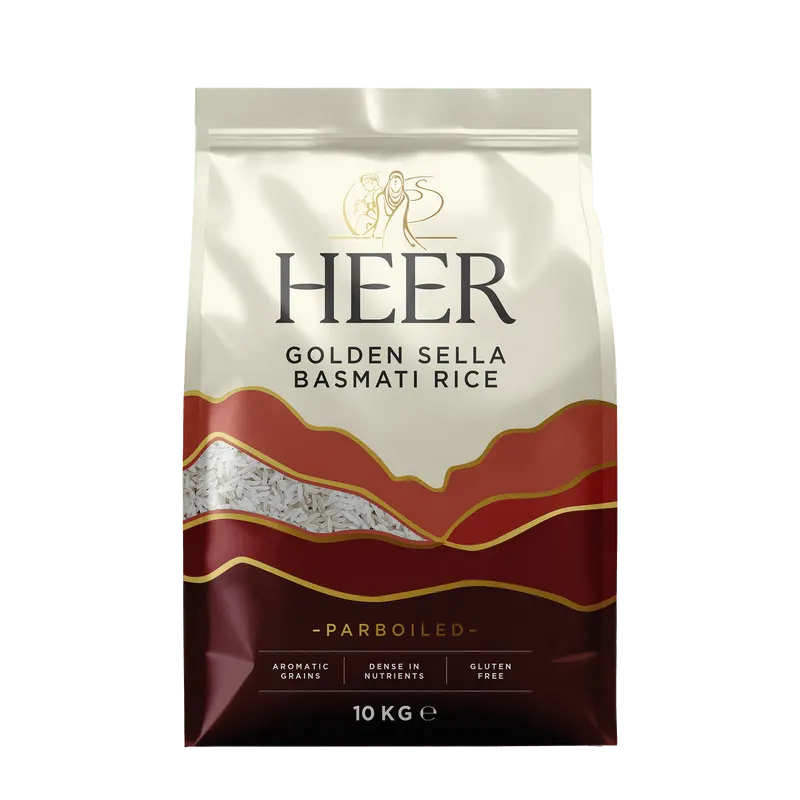 HEER GOLDEN SELLA BASMATI RICE 10KG
