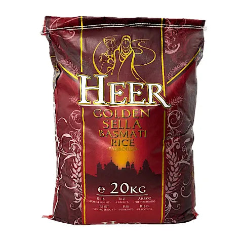 HEER GOLDEN SELLA RICE 20KG