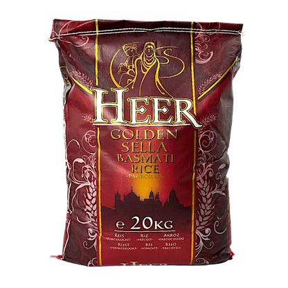 HEER GOLDEN SELLA RICE 20KG