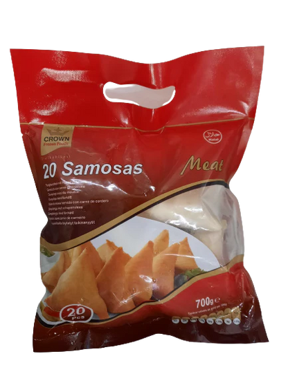 CROWN Samosa Meat 20 pcs 700g