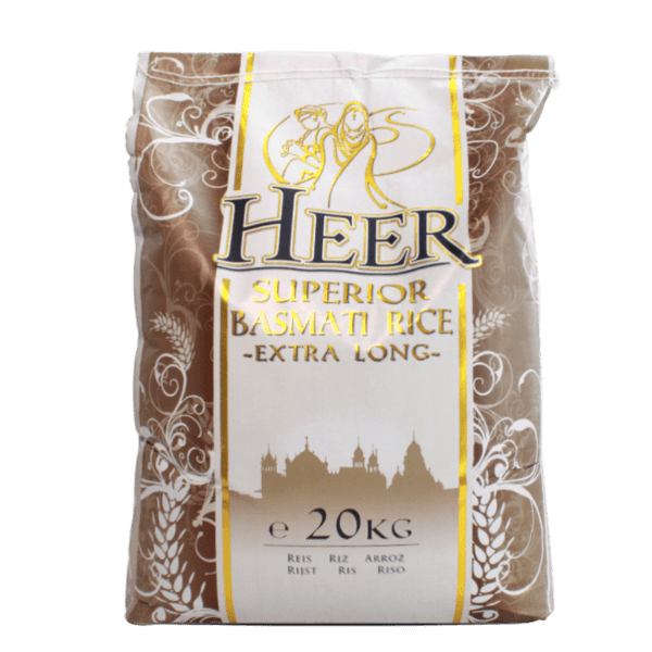 HEER EXTRA LONG BASMATI RICE 10KG