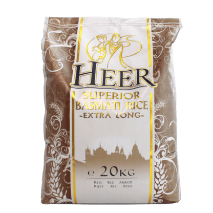 HEER EXTRA LONG BASMATI RICE 10KG