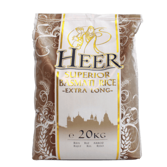 HEER EXTRA LONG BASMATI RICE 10KG