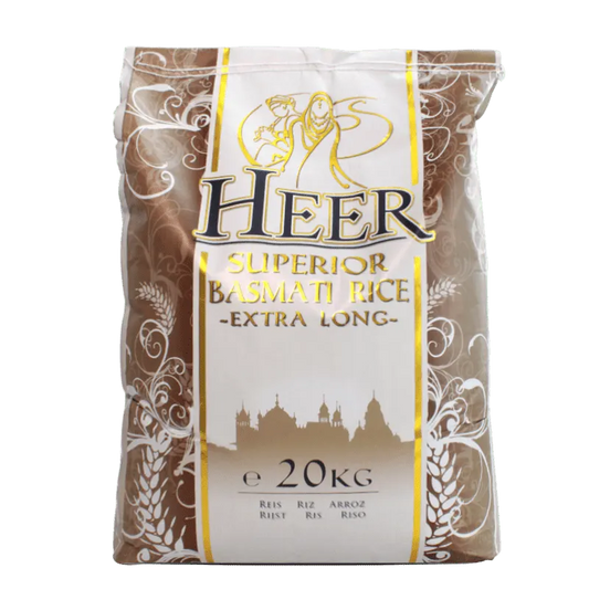 HEER Extra long BASMATI RICE 20KG