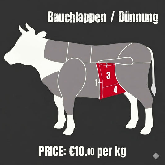 Rinder BauchLappen Halal