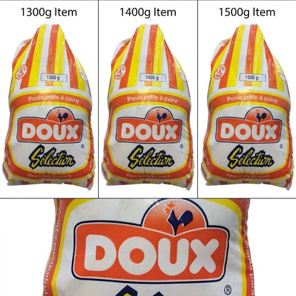 DOUX POULE A BOUILLIR HALAL CHICKEN 1,300GM, 1400GM, 1500GM